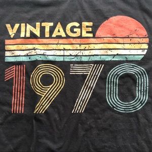 Vintage Style Graphic T-shirt 100% Cotton CLOSET CLEAR OUT
